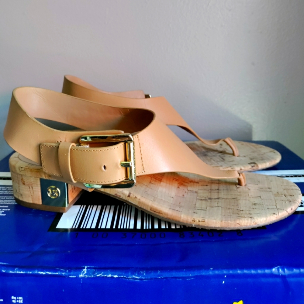 Michael Kors Low Chunky Heel Sandals